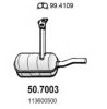SKODA 113600501 End Silencer